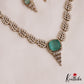 Trendy Leaf Motifs AD Victorian Necklace NC2765 (Available In 5 Colors)