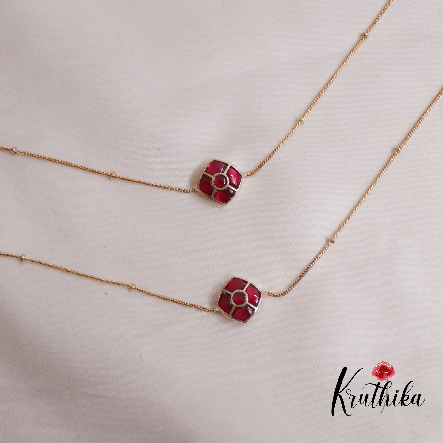 Trendy Jadau Anklets A54 (Available in 2 Colours)