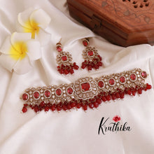 Pretty Victorian Moissanite Necklace NC1803 (Available in 5 Colours)