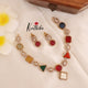 Pretty AD Natural Raw Stones Necklace NC1752