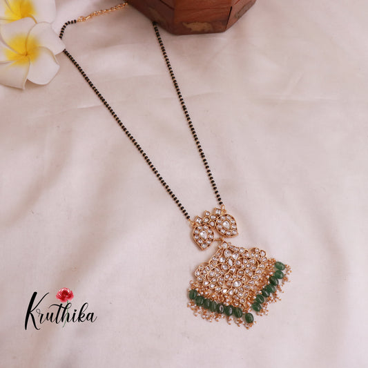 Elegant Jadau Pendent Haaram Reversable LH1837