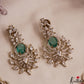 Sparkling Leaf Motifs CZ Victorian Necklace NC3012 (Available In 3 Colors)