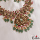 Gorgeous Antique Peacock Motifs Temple Necklace With Bead Drops NC3139 (Available In 2 Colors)