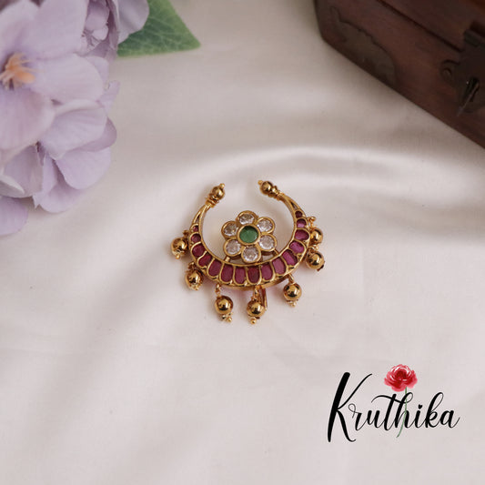 Beautiful Kemp Multistone Chandra Surya Hair Ornaments J202