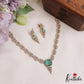 Trendy Leaf Motifs AD Victorian Necklace NC2765 (Available In 5 Colors)