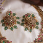 Gorgeous Antique Peacock Motifs Temple Necklace With Bead Drops NC3139 (Available In 2 Colors)