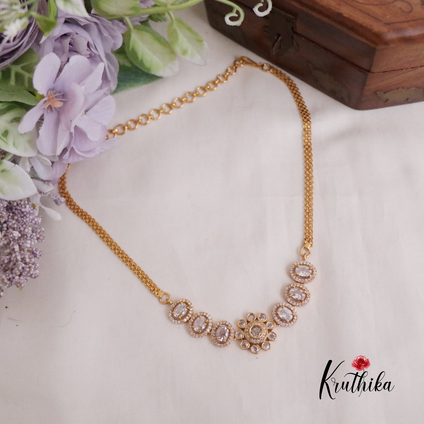 Pretty Ad Victorian Necklace NC2214 (Available in 5 Colours)