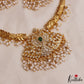 Gorgeous Peacock Motifs Jadau Hasli Necklace With Pearl Drops NC2970 (Available In 3 Colors)