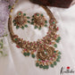 Gorgeous Antique Peacock Motifs Temple Necklace With Bead Drops NC3139 (Available In 2 Colors)