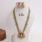 Beautiful Onyx Beads Temple Lakshmi Kemp Haaram LH1961