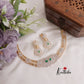 Pretty CZ Sparkling Victorian Hasli Necklace NC2252 (Available in 2 Colours)