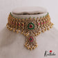 Gorgeous Teardrop Motifs Jadau Choker NC2725 (Available In 4 Colors)