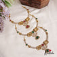 Gorgeous Elephant Motifs Victorian Hasli Necklace NC2578 (Available In 3 Colors)