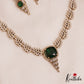 Trendy Leaf Motifs AD Victorian Necklace NC2765 (Available In 5 Colors)