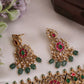 Gorgeous Teardrop Motifs Jadau Choker NC2725 (Available In 4 Colors)