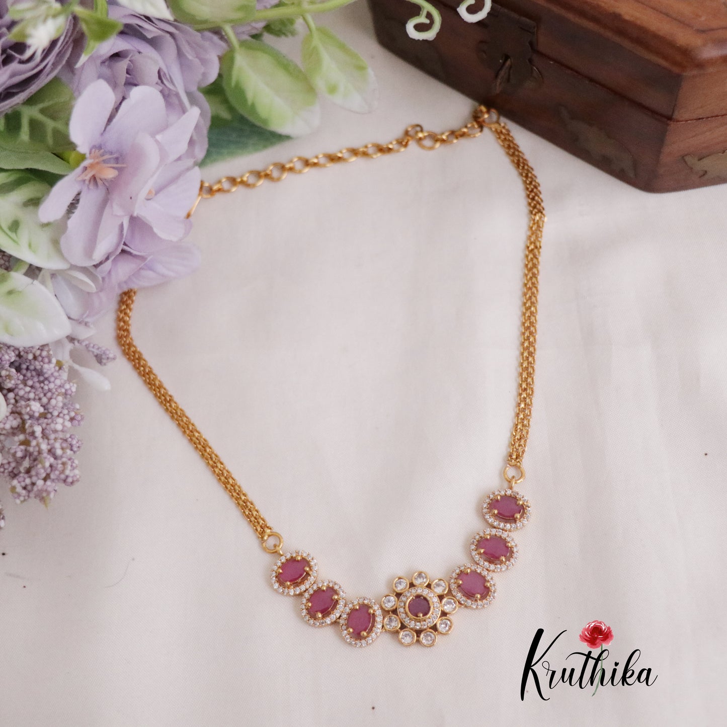 Pretty Ad Victorian Necklace NC2214 (Available in 5 Colours)