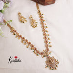 Pretty CZ Multi Stone Lakshmi Pendant Necklace NC2209