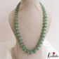 Rich Green Strawberry Ovel Tumble beads maala LH2180