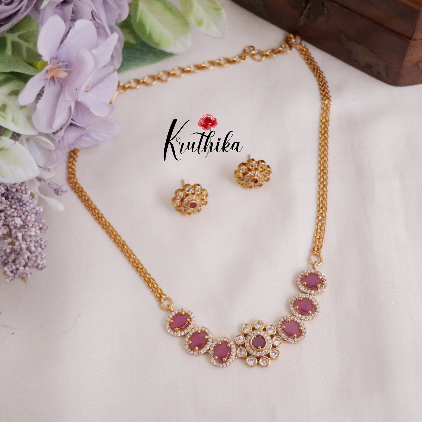 Pretty Ad Victorian Necklace NC2214 (Available in 5 Colours)