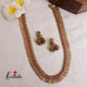 Premium Jadau Lakshmi Coin/Bottu Haaram LH1883 (Available in 4 Colours)