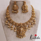 Traditional Antique Nagas Lakshmi Peacock Motifs Temple Necklace NC2888