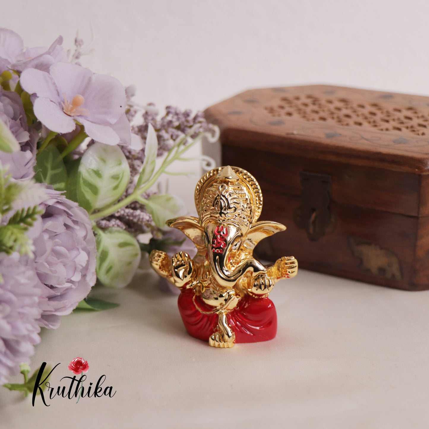 Lord Ganesha Idol Show Piece HD01 (Available In 3 Colours)