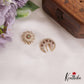 Trendy Floral AD Sparkling Chandra Surya Hair Ornaments J336