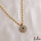 Elegant Floral Motifs Two-in-One Reversible Multi Pearl Strand Mala NC3120 (Available In 2 Colors)