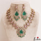 Stunning Geometric Motifs AD Victorian Necklace NC2949