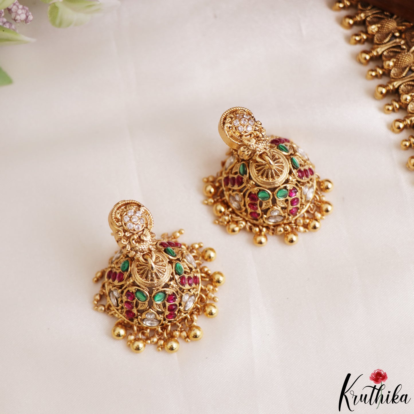 Stunning Antique Peacock Motifs Lakshmi Kasu Haaram LH2202