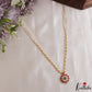 Elegant Floral Motifs Two-in-One Reversible Multi Pearl Strand Mala NC3120 (Available In 2 Colors)