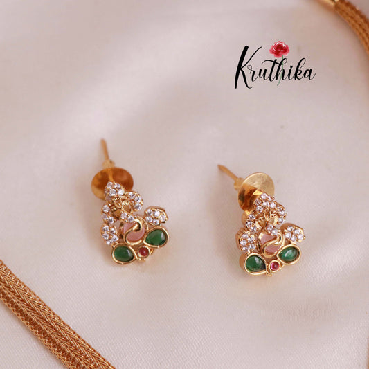 Pretty AD Ganesh chain set NC1842