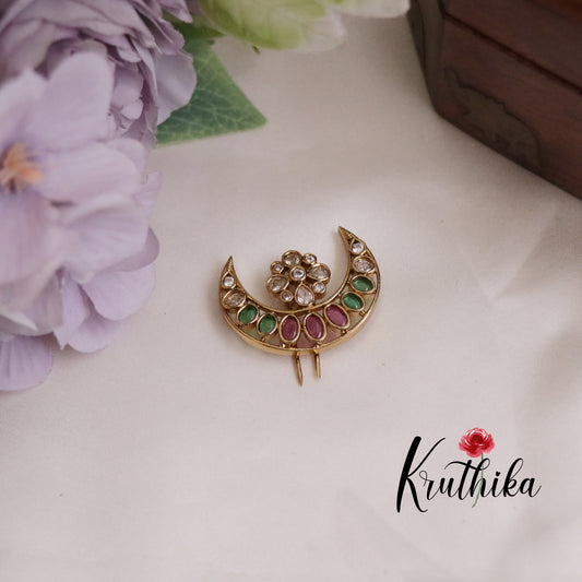 Elegant Kemp Chandra Surya Hair Ornaments J204