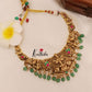 Premium Nagas Jadau Lakshmi necklace NC1786 (three color options)