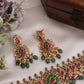 Gorgeous Teardrop Motifs Jadau Choker NC2725 (Available In 4 Colors)