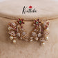 Beautiful CZ Sparking Jhumkas E657 ( Available in 2 Colours)