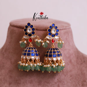 Premium Jadau Jhumkas E468