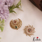 Classic Floral Motifs Chandra Surya AD Hair Ornaments J370