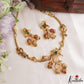 Pretty Rose Motifs Gold-Tone Choker NC3217