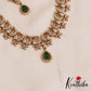 Dreamy Peacock AD Victorian Necklace NC2519 (Available In 5 Colours)
