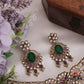 Sparkling Floral Motifs AD Choker NC2708 (Available In 2 Colors)