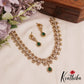 Dreamy Peacock AD Victorian Necklace NC2519 (Available In 5 Colours)