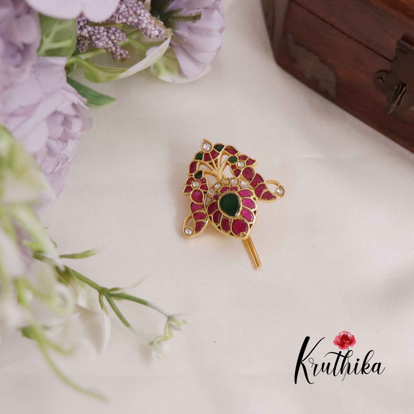 Classic Kundan Jadau Jada Billa J234
