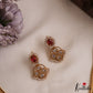 Sparkling Floral Motifs AD Victorian Necklace NC2965 (Available In 5 Colors)