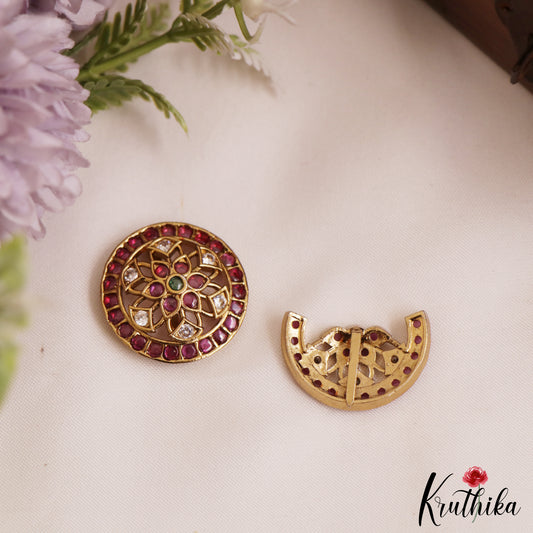 Classic Floral Motifs Chandra Surya Kemp Hair Ornaments J373