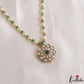 Elegant Floral Motifs Two-in-One Reversible Multi Pearl Strand Mala NC3120 (Available In 2 Colors)