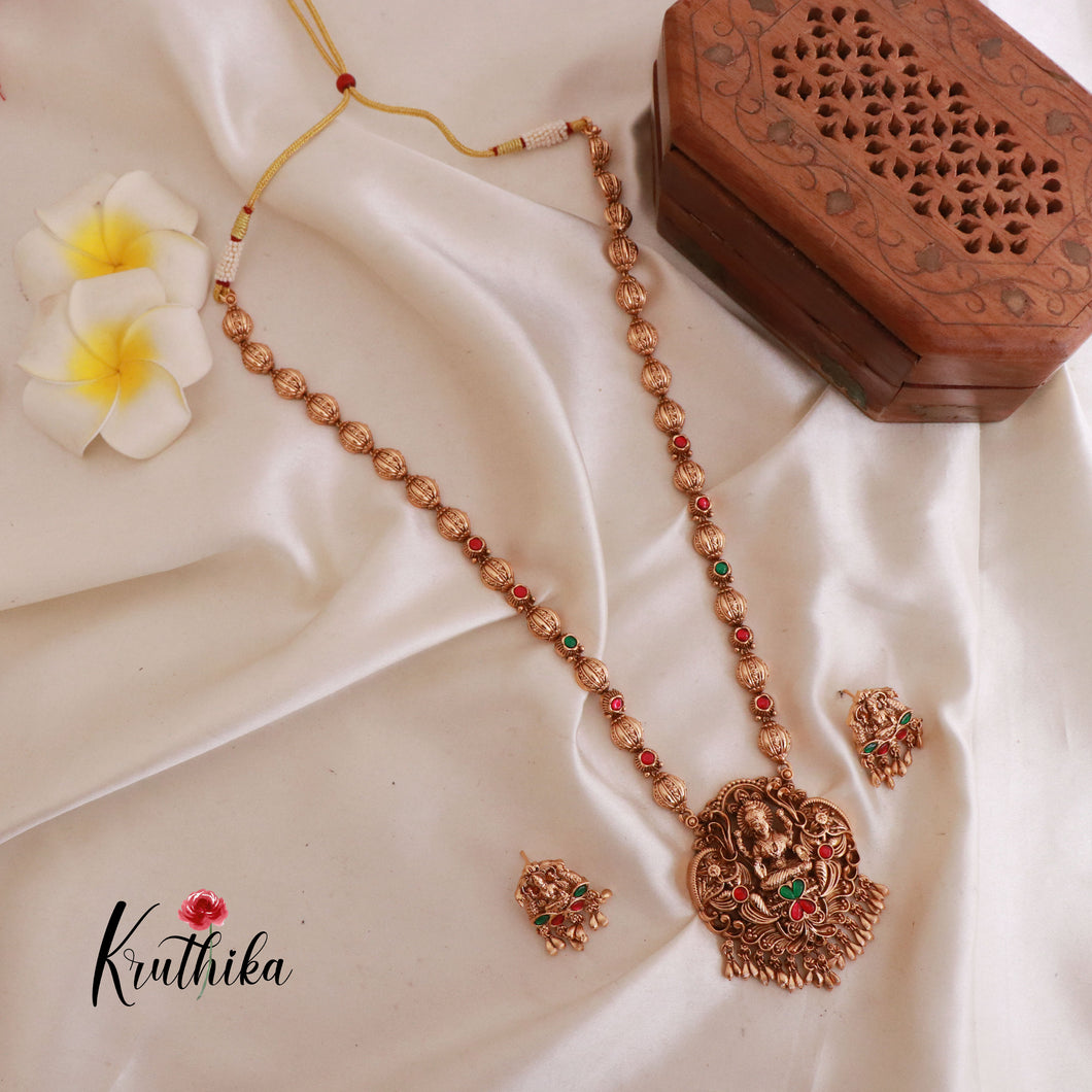 Beautiful Lakshmi Balls Haaram LH1790 (Available in 2 Colours)