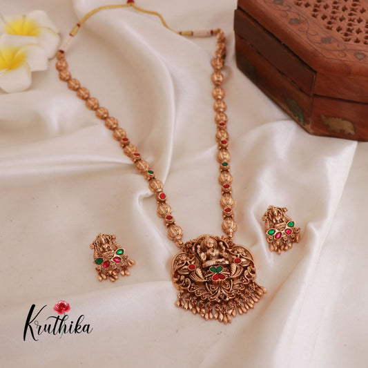 Beautiful Lakshmi Balls Haaram LH1790 (Available in 2 Colours)