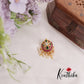 Beautiful Floral Kundan Jadau Jada Billa with Pearl Drops J233