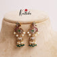 Trendy Kemp Peacock Jhumka E632